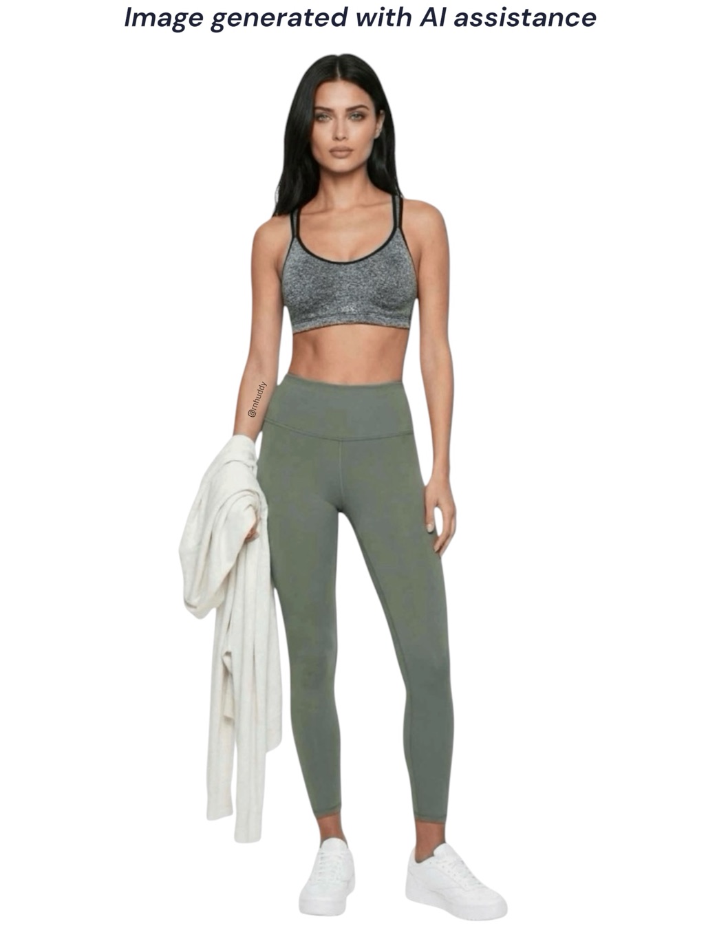 Athleta S Dusty Green 7/8 Leggings